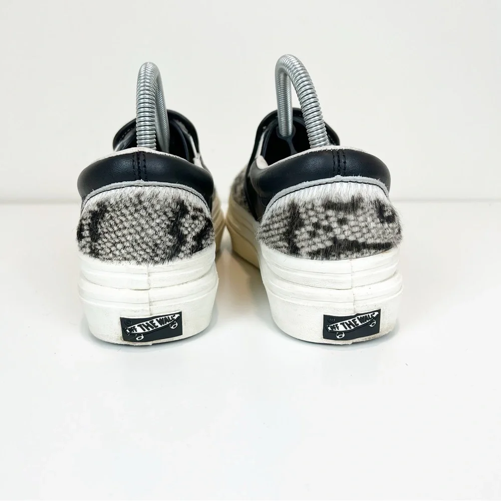 VANS Super COMFYCUSH Slip-on (Snake/Ponyhair/Marshmallow) Size 7.5 - Picture 4 of 9